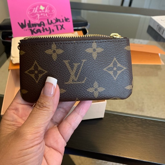 Monogram Key Pouch - Picture 4 of 7